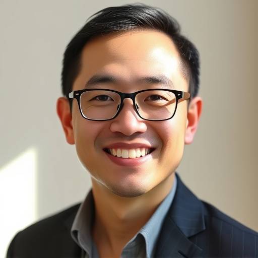 Headshot of David Chen, the Chief Operations Officer of Wanderlust Journeys, a man with glasses and a friendly expression.