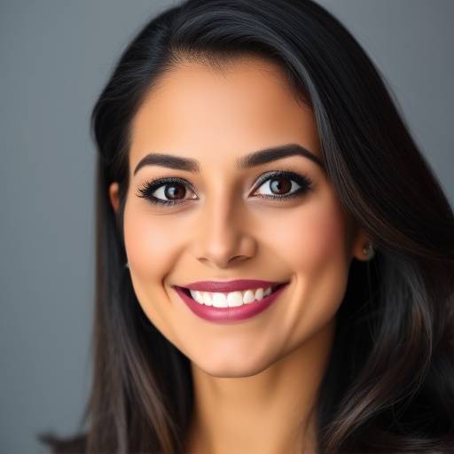 Headshot of Maria Rodriguez, the Head of Marketing at Wanderlust Journeys, a woman with long dark hair and a confident smile.
