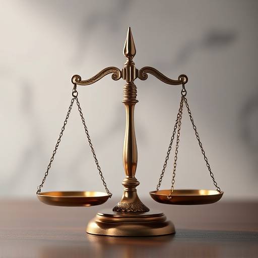 Image of legal scales symbolizing fairness and legal agreements.
